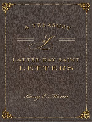 cover image of A Treasury of Latter-Day Saint Letters